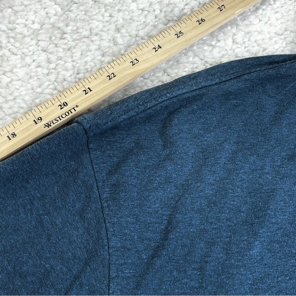 PrAna Cozy Up Michie Top Sweater Dark Sky Heather Relaxed Fit Boxy Womens XL - Picture 11 of 12